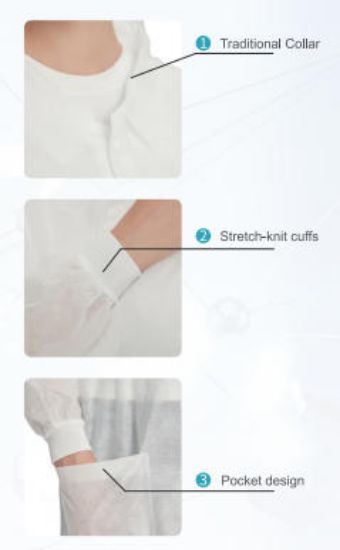 Imagem de PP Lab Coat with buckle