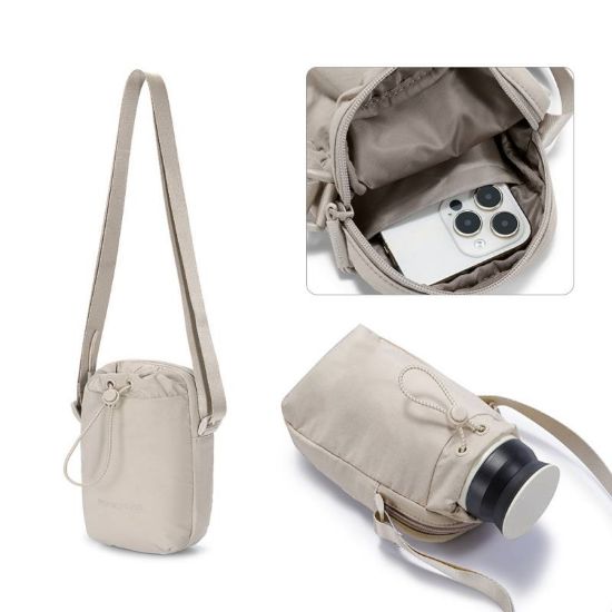 Imagem de Waterproof Drawstring Lightweight Crossbody Bag