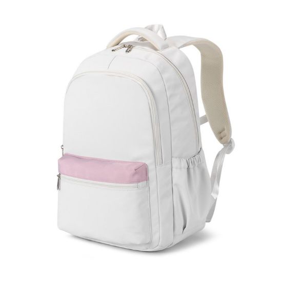 Imagem de Contrast-Color Lightweight Large-Capacity Backpack