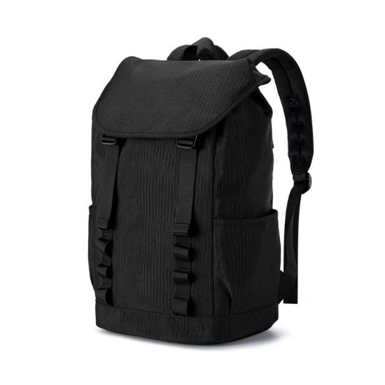 Imagem de Minimalist Textured Large-Capacity Backpack
