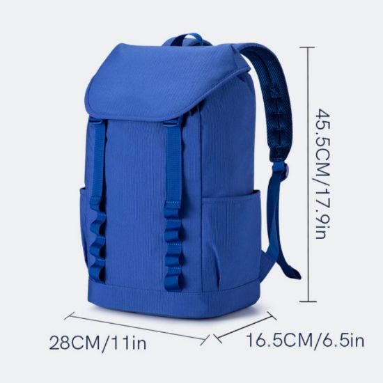 Imagem de Minimalist Textured Large-Capacity Backpack