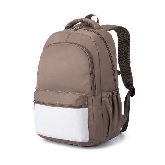 Imagem de Contrast-Color Lightweight Large-Capacity Backpack