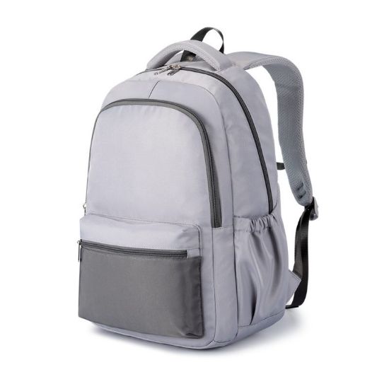 Imagem de Contrast-Color Lightweight Large-Capacity Backpack